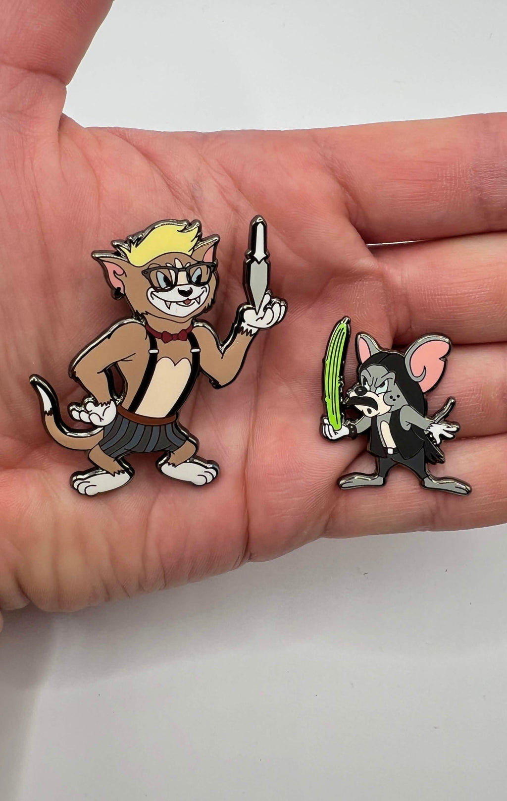 The Cucumber Killerz - Enamel Pins